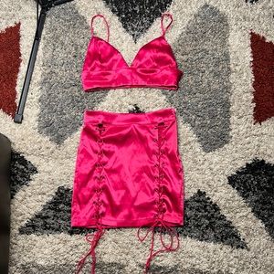 Pink Fashion Nova dress, Size S